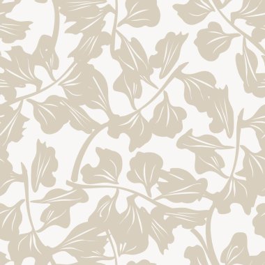 Tropik Yaprak botanik desensiz arka plan moda baskıları, grafikler, arka planlar ve el sanatları için uygundur