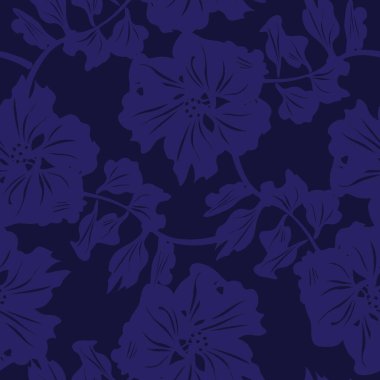 Moda tekstil, grafik, arka plan ve el sanatları için çiçeksiz desen tasarımı