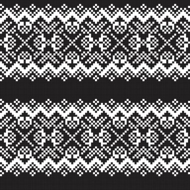 Moda tekstil, örgü ve grafikleri için tek renkli adacık desenli tasarım