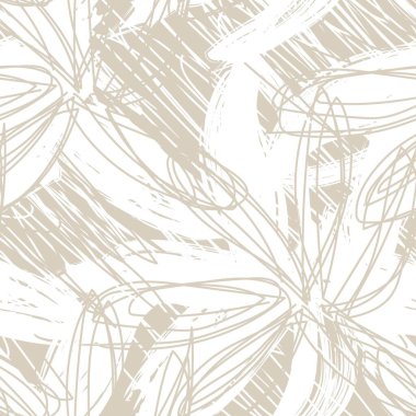 Tarafsız Renk Özeti: Moda tekstil, grafik, arka plan ve el sanatları için kusursuz desen tasarımı