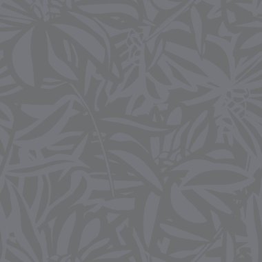 Moda tekstil, grafik, arka plan ve el sanatları için tek renkli bitki desenli desen tasarımı