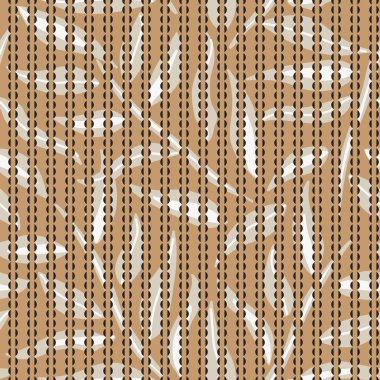 Çizgili Renksiz Yaprak Moda tekstil, grafik ve el sanatları için kusursuz desen tasarımı