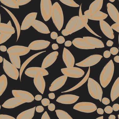 Tarafsız Renk Özeti: Moda tekstil, grafik, arka plan ve el sanatları için kusursuz desen tasarımı