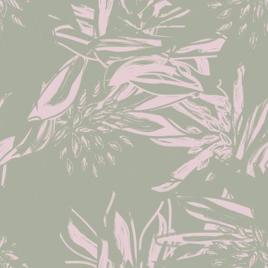 Tarafsız Renk Özeti: Moda tekstil, grafik, arka plan ve el sanatları için kusursuz desen tasarımı