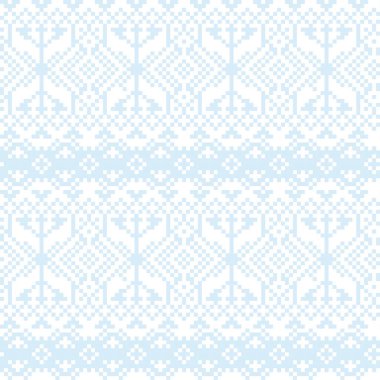 Kış Tatili Tekstil Moda Kusursuz Kar Tanesi Dizaynı Bilgisayar Grafikleri ve Açık Mavi ve Beyaz Yazılı Ürünler Tasarımı