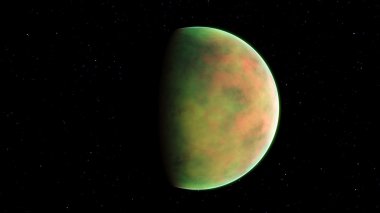 Görüntü muhteşem gezegen