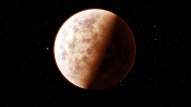 Mars'ın yordam oluşturulan görüntü