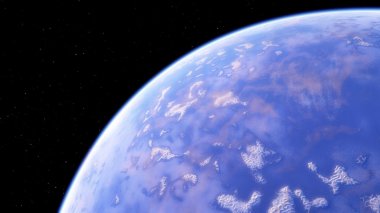 Görüntü muhteşem gezegen