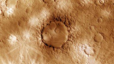 Mars'ın yordam oluşturulan görüntü