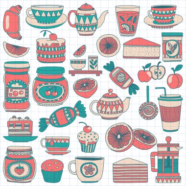 Şekerleme ya da kahve dükkanı için görüntüleri