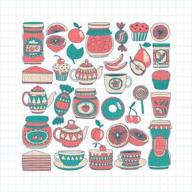 Şekerleme ya da kahve dükkanı için görüntüleri