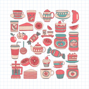 Şekerleme ya da kahve dükkanı için görüntüleri