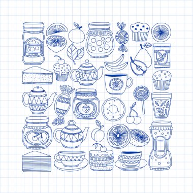 Şekerleme ya da kahve dükkanı için görüntüleri