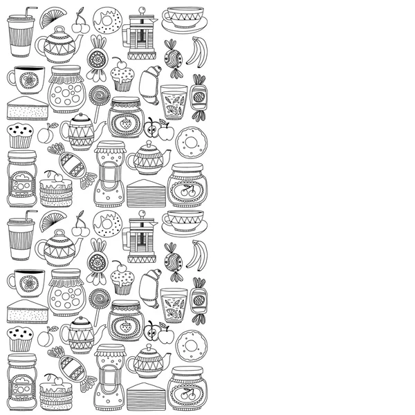 Images for confectionery or coffee shop — Stock Vector