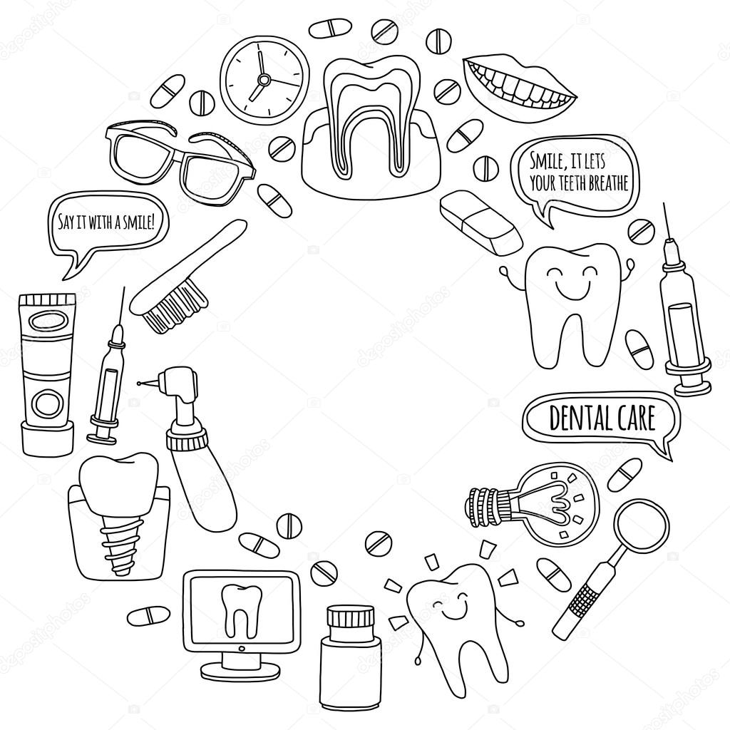 1,247 ilustraciones de stock de Odontologia em desenho | Depositphotos