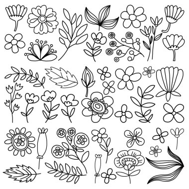 Çiçekli vektör deseni Birhday Düğün Kartpostalı