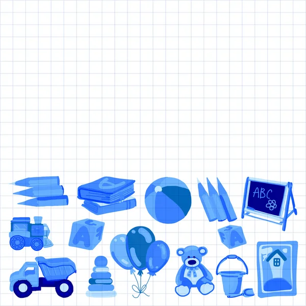 Kindergarten Play and study Vector images Vector Graphics