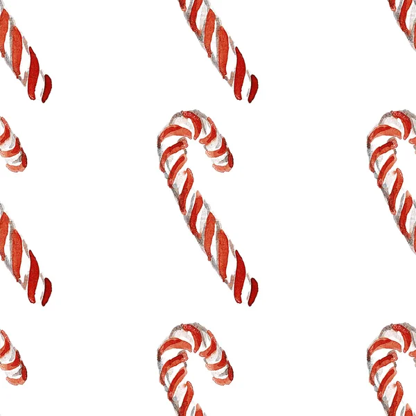 Holly jolly Merry Christmas Seamless mönster — Stockfoto