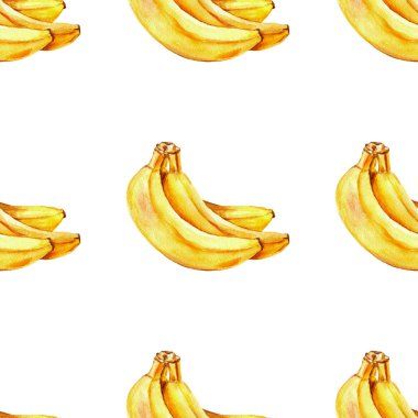 Meyveli sulu boya deseni