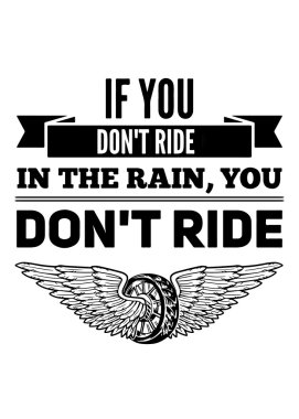 El motosiklet, hız, özgürlük hakkında alıntı çekilmiş