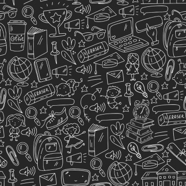 Okul vektör kalıbına geri dönelim. Online internet eğitimi.