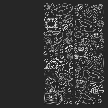 Çocuklarla dalış kalıbı. Ahtapot, balina. Korsanlar ve hazinelerle dolu bir yaz macerası. Yüzme ve sualtı macerası.