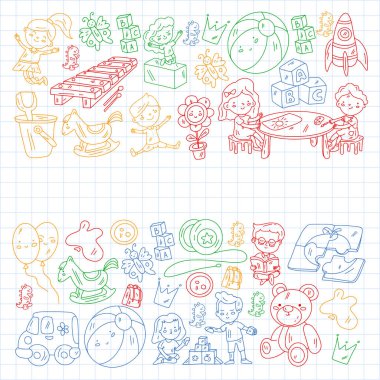 Anaokulu. Çocuk aktivitesi. Yaratıcılık, hayal gücü. Oyna ve büyüt.