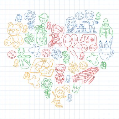 Anaokulu. Çocuk aktivitesi. Yaratıcılık, hayal gücü. Oyna ve büyüt.