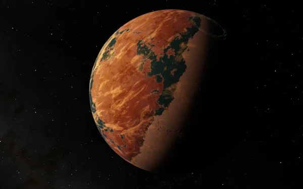 Fantastic planet — Stock Photo, Image