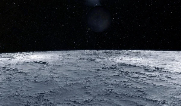 Textura de superficie lunar — Foto de Stock