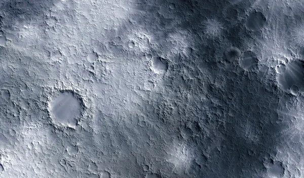 Chropowatości powierzchni Księżyca — Zdjęcie stockowe