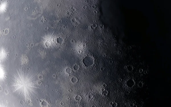 Textura de superficie lunar — Foto de Stock