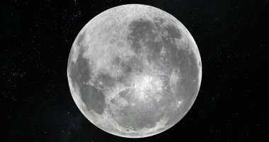 Ay. Nasa tarafından döşenmiş bu görüntü unsurları