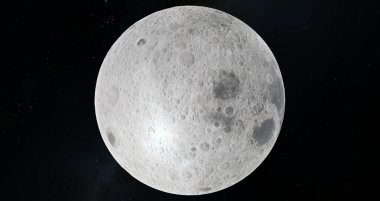 Ay. Nasa tarafından döşenmiş bu görüntü unsurları