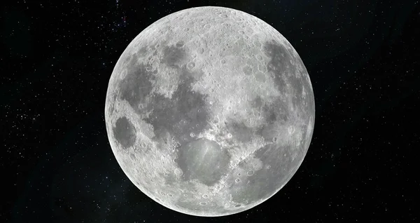 Moon. Elements of this image furnished by NASA — Stock Photo, Image