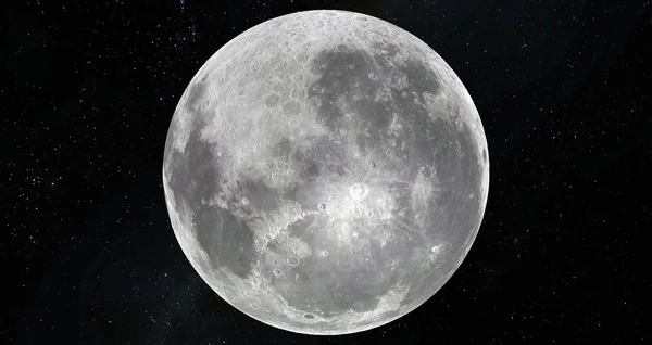 Луна. Элементы этого изображения предоставлены НАСА — стоковое фото