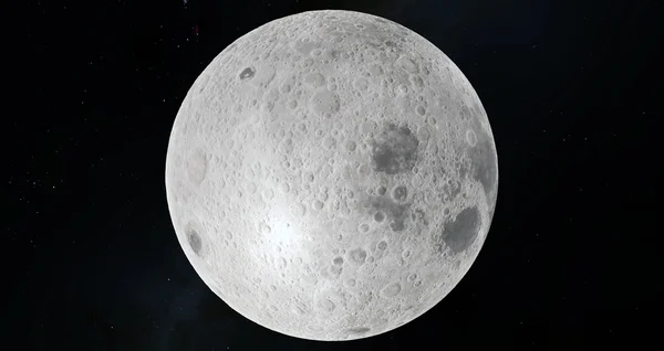 Luna. Elementi di questa immagine forniti dalla NASA — Foto Stock