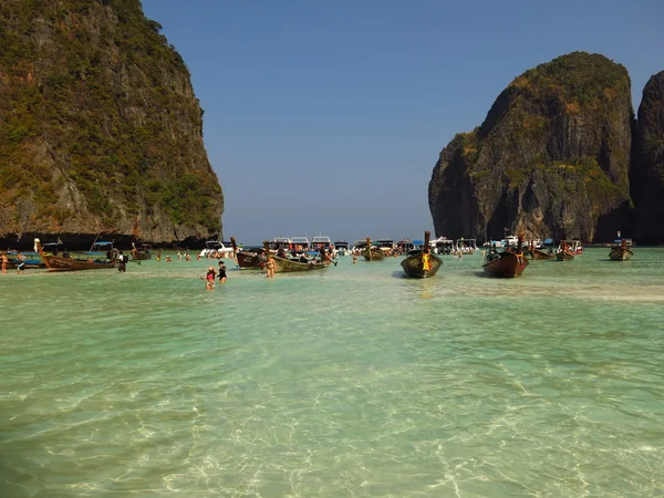 マヤ湾ピピ レー島、タイ — ストック写真