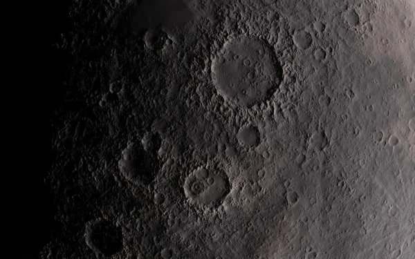 Moon surface — Stock Photo, Image