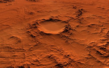 Mars surface