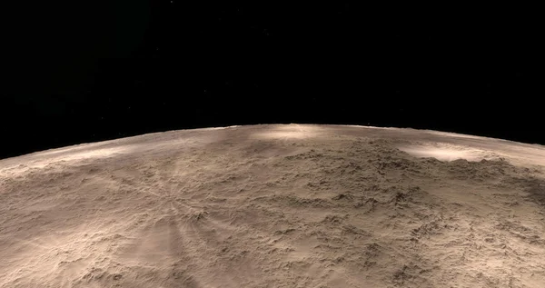 Φεγγάρι επιστημονική απεικόνιση — Φωτογραφία Αρχείου