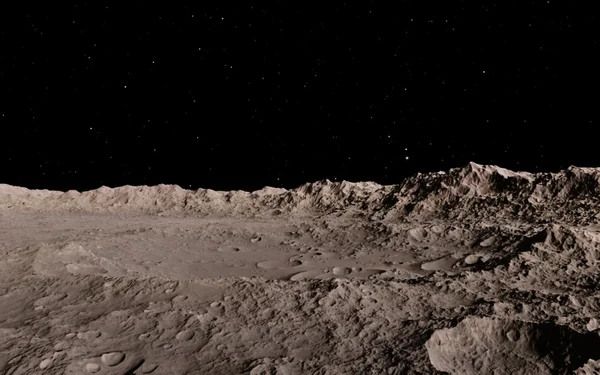 Ilustrație științifică lunară — Fotografie, imagine de stoc