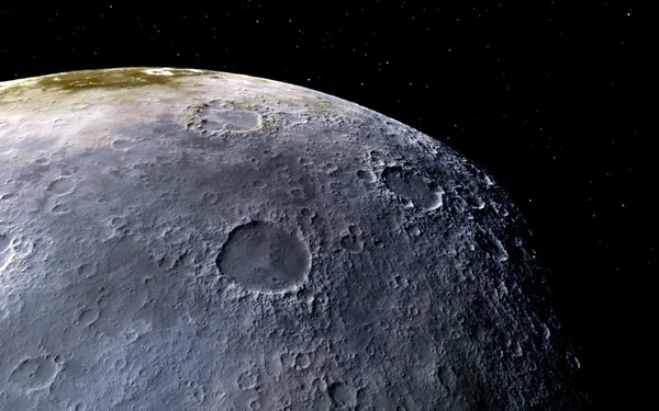 Ilustrație științifică lunară — Fotografie, imagine de stoc