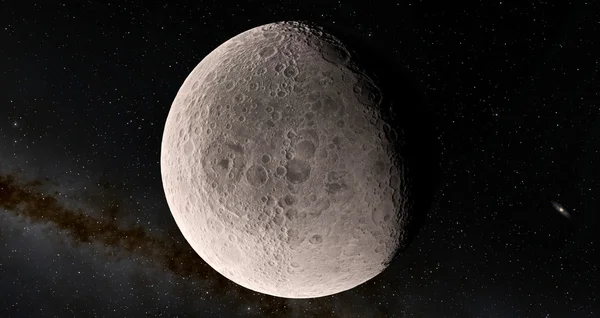 Lune illustration scientifique — Photo