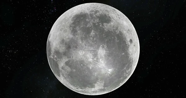 Ay bilimsel gösterim — Stok fotoğraf