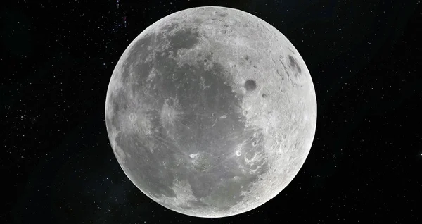 Hold tudományos illusztráció — Stock Fotó