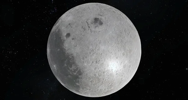 Moon scientific illustration — Stock Photo, Image