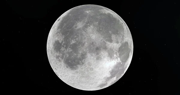 Ilustración científica Luna — Foto de Stock