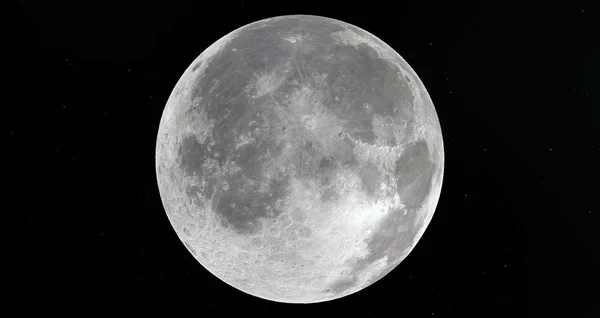 Wissenschaftliche Illustration zum Mond — Stockfoto