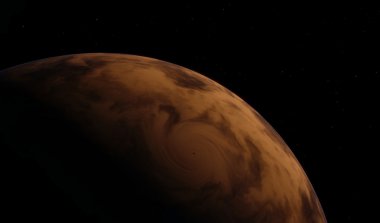 Uzaylı çöl Exo gezegeni